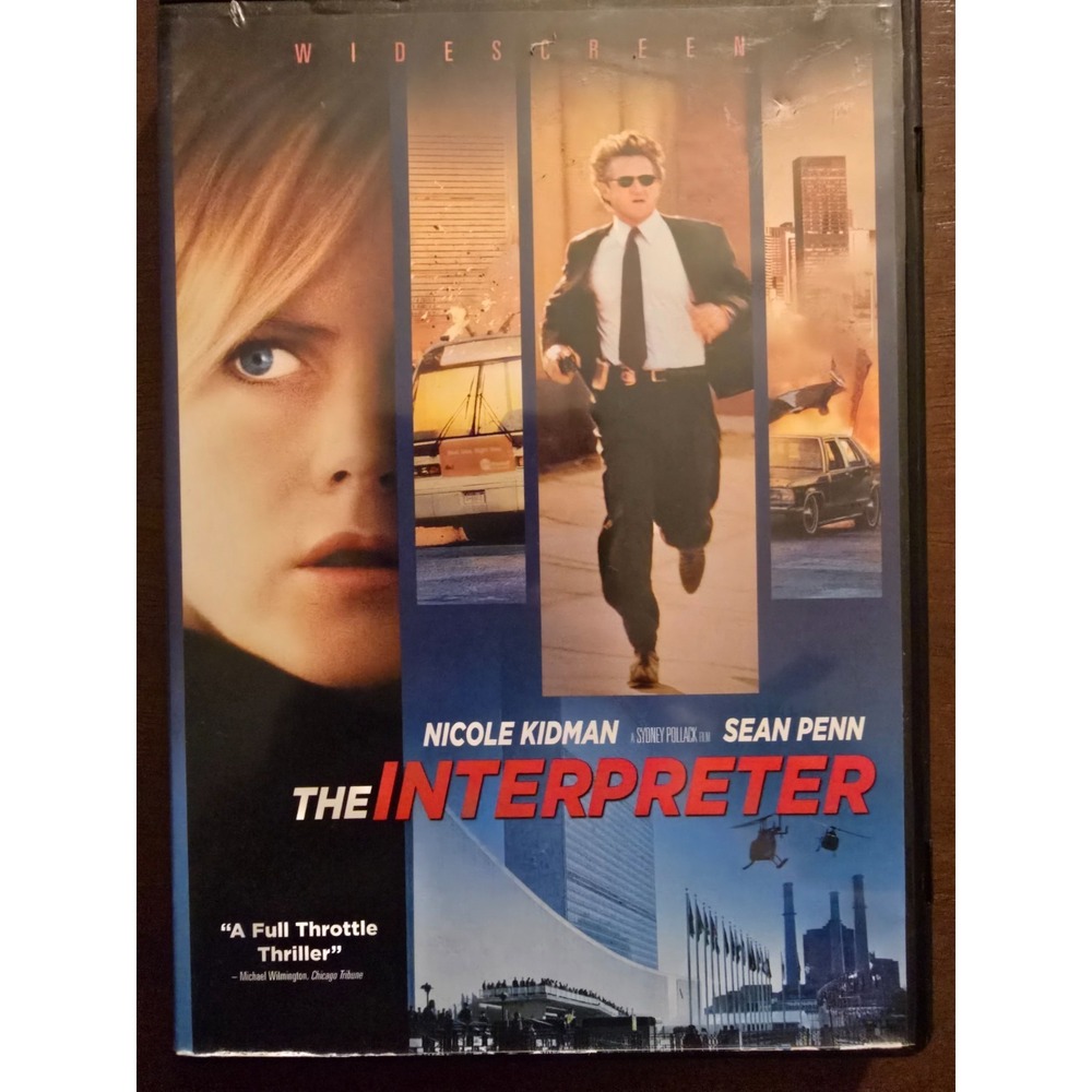 The Interpreter (DVD, 2009, WS), Kidman, Penn, Widescreen, Excellent Condition